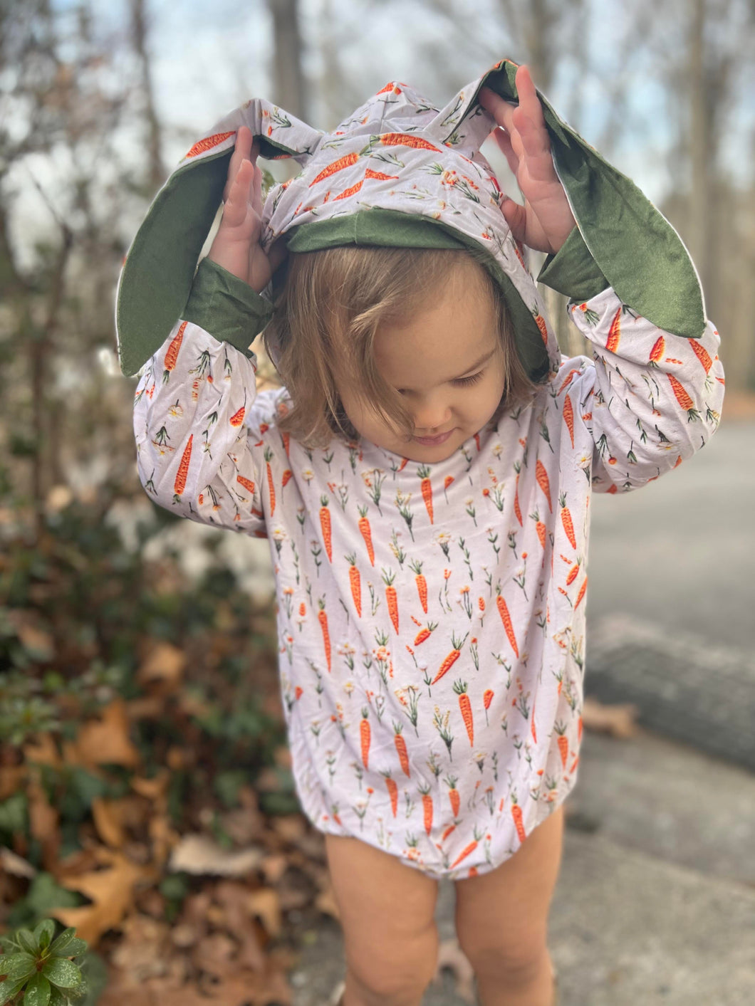 Possibly Imperfect - Carrot Bunny Oversize Onesie