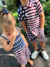 Load image into Gallery viewer, Stars &amp; Stripes - Kids Romper
