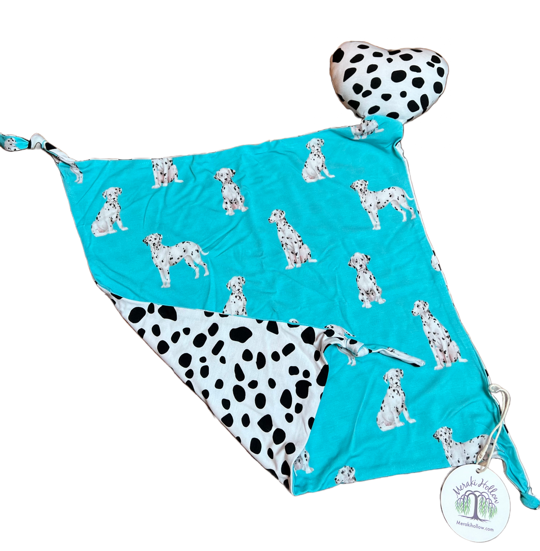 Teal Dalmatians - Lovey