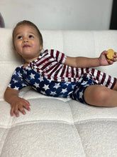 Load image into Gallery viewer, Stars &amp; Stripes - Shortie Zip
