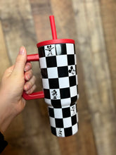 Load image into Gallery viewer, Classic Checks - 24oz Tumbler - imperfect
