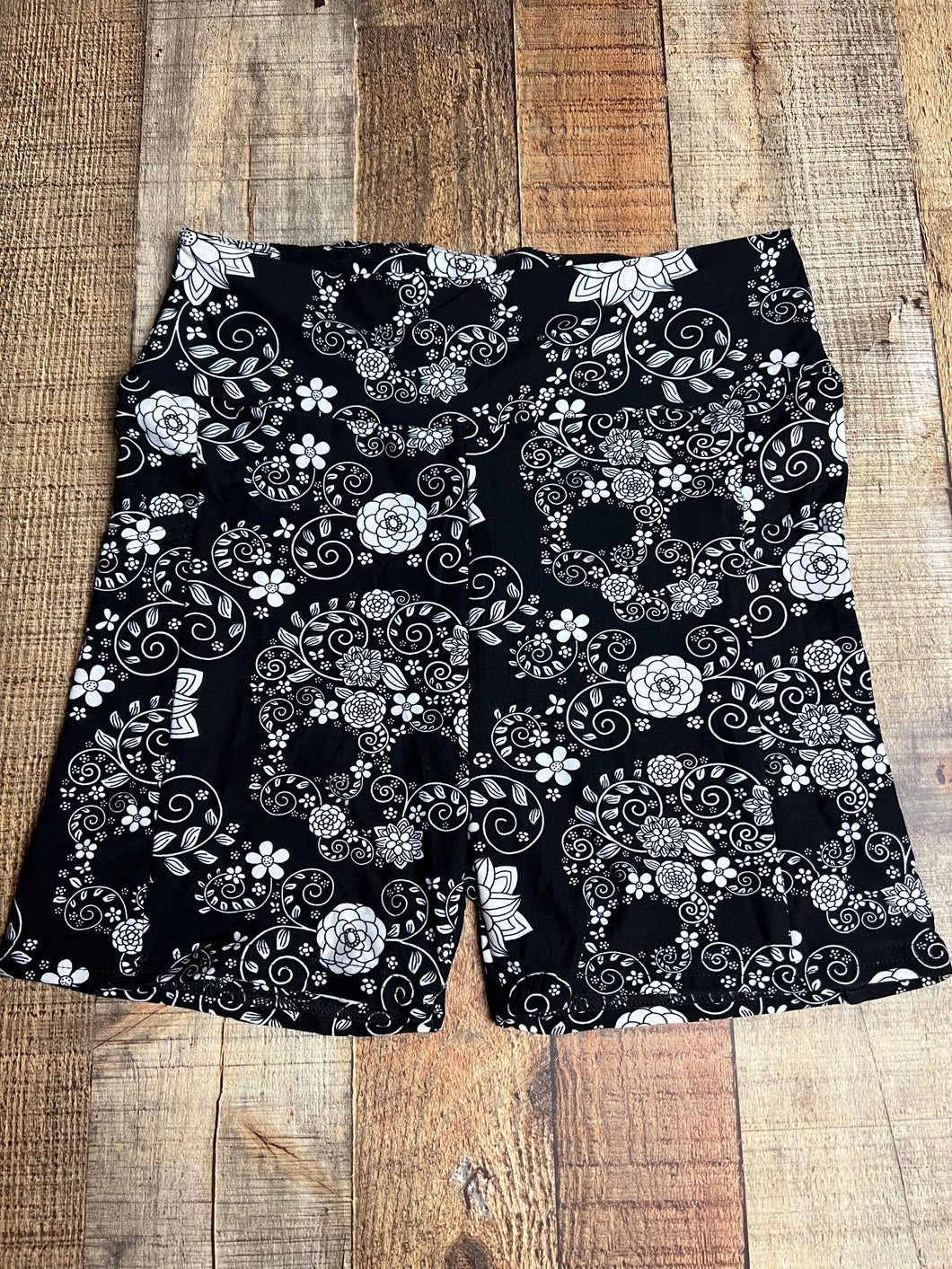 Printed Biker Shorts